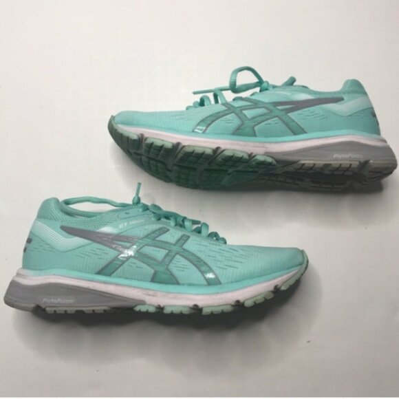 Asics GT-1000 7 Running Sneaker Seafoam Green 6 - Picture 2 of 8